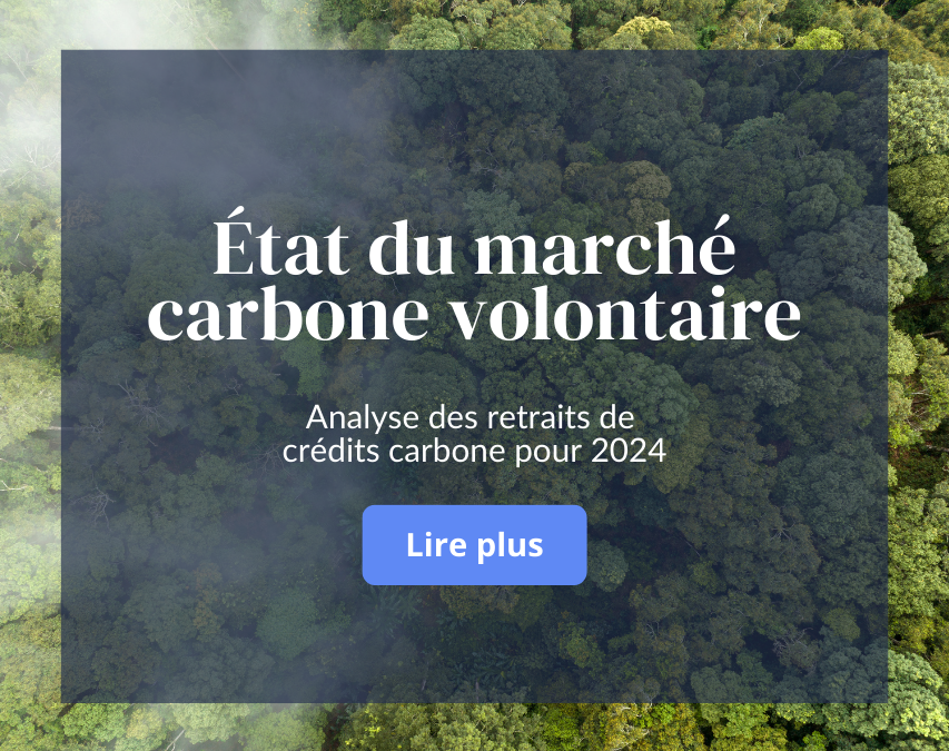 Etat du marché carbone volontaire